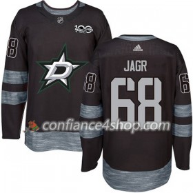 Adidas Maillot de Hockey Dallas Stars Jaromir Jagr 68 1917-2017 100th Anniversary Noir Authentic - Homme